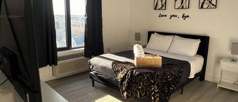 1 soveværelse, strygejern/strygebræt, gratis Wi-Fi, sengetøj