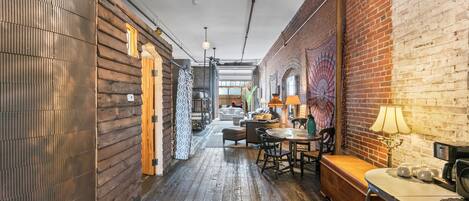 Standard Studio, Patio, City View | Laptop workspace, free WiFi