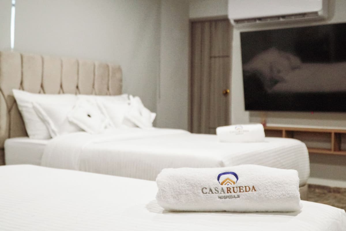 Comfort Quadruple Room, City View | In-room safe, free WiFi, bed sheets
