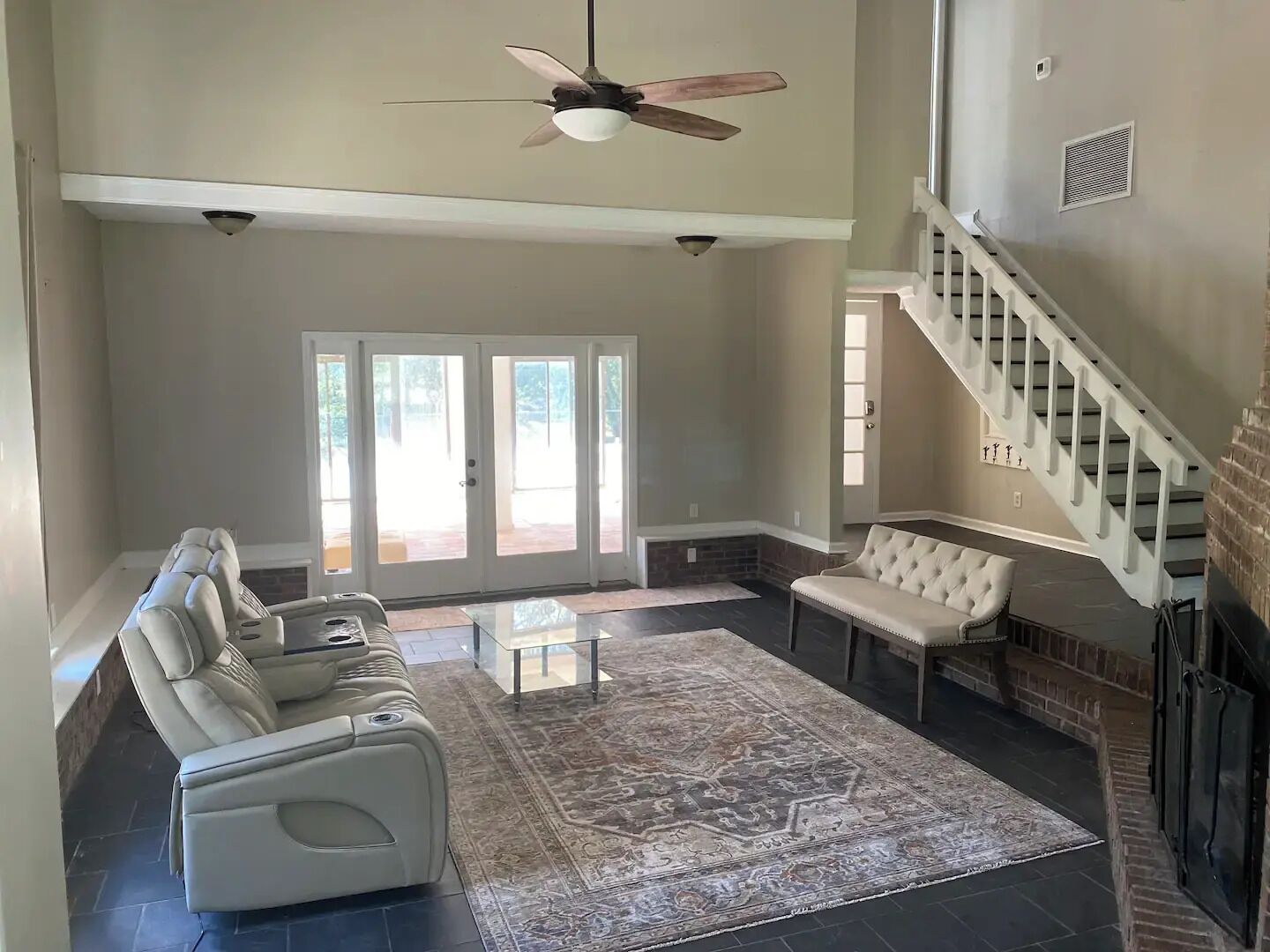 TV connectée, cheminée