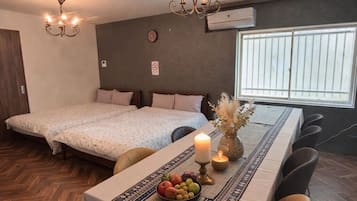 2 bedrooms, iron/ironing board, free WiFi