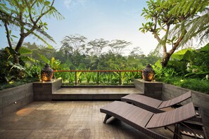 Deluxe Suite, Valley View (Deluxe Grande) | Balcony view - Ayatara Resort Ubud  (Kerta)