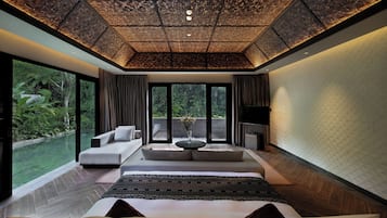One Bedroom Honeymoon Villa | 1 bedroom, premium bedding, pillowtop beds, minibar