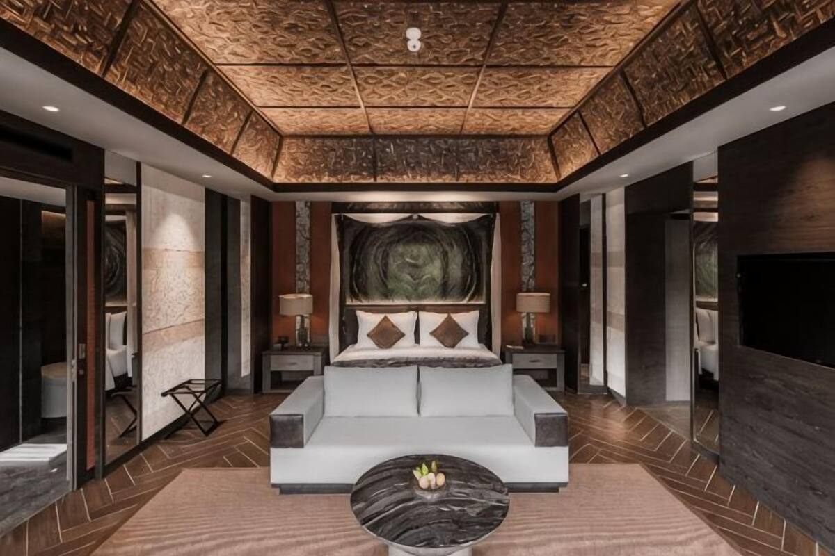 Literie de qualité supérieure, surmatelas, minibar