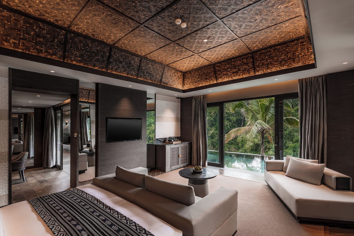 Presidential Villa, 2 Bedrooms, Private Pool | Premium bedding, pillowtop beds, minibar, in-room safe