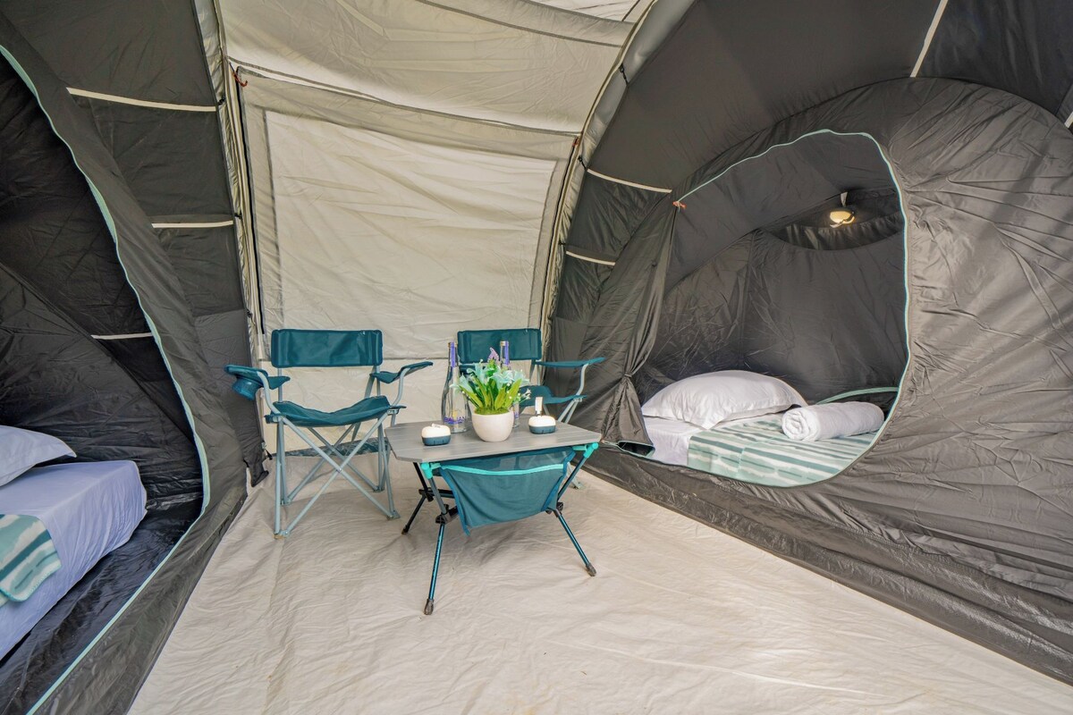Standard Tent, 2 Bedrooms | WiFi (free)