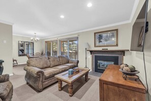 TV, fireplace - Ski-In/Ski-Out Condo at Park City Mountain Resort (Park City)