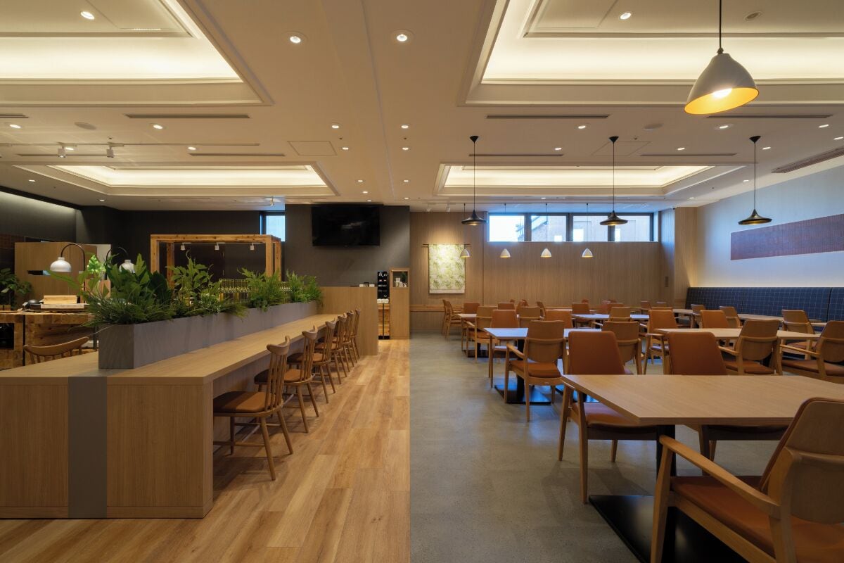 朝食 (ビュッフェ)、毎日提供 (1 名様 2800 JPY)