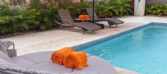 Modern Villa in Punta Cana: 3Bdr, 5Bath, Pool, Wi-Fi, BBQ