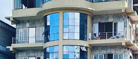 Façade de lâhĂ©bergement