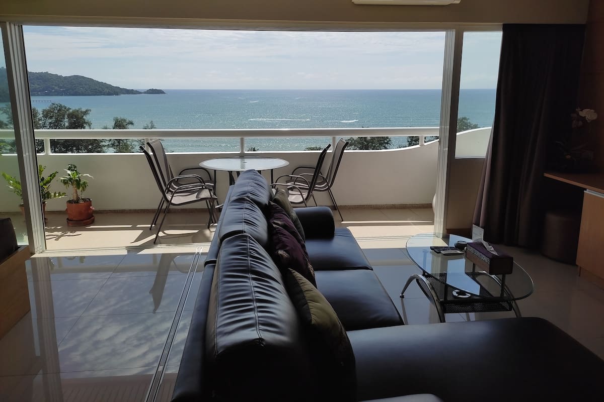 Apartment, 2 Bedrooms, Sea View | Balcony view