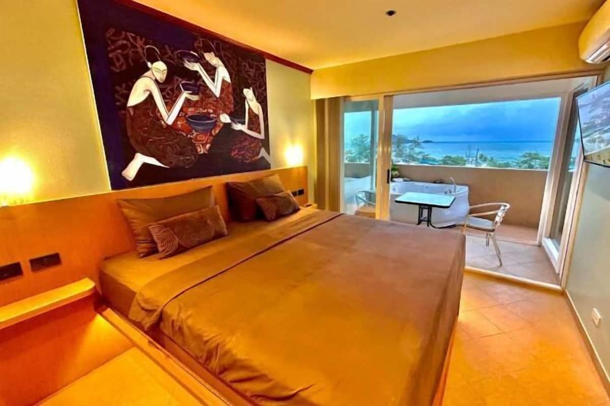2 kamar tidur, brankas, dan Wi-Fi gratis