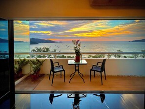 Superior Apartment, 2 Bedrooms, Sea View | Balcony view