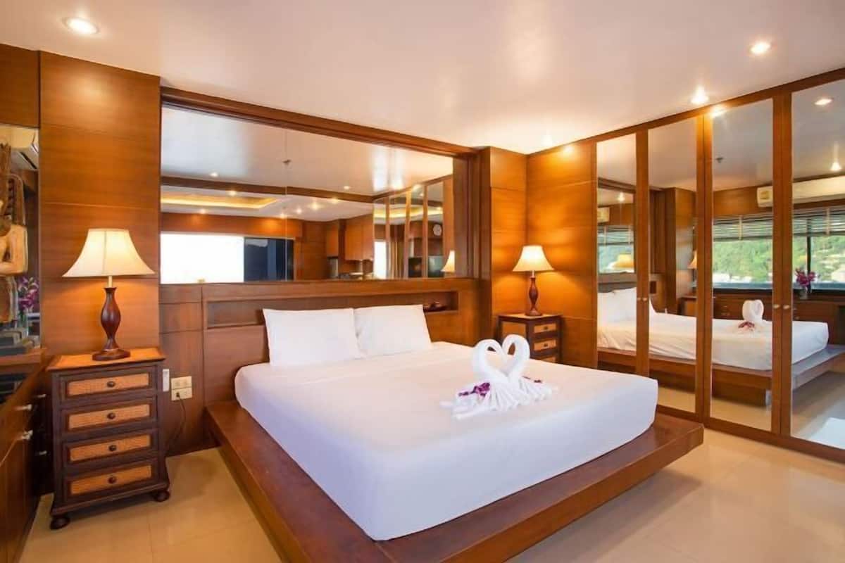 2 kamar tidur, brankas, dan Wi-Fi gratis