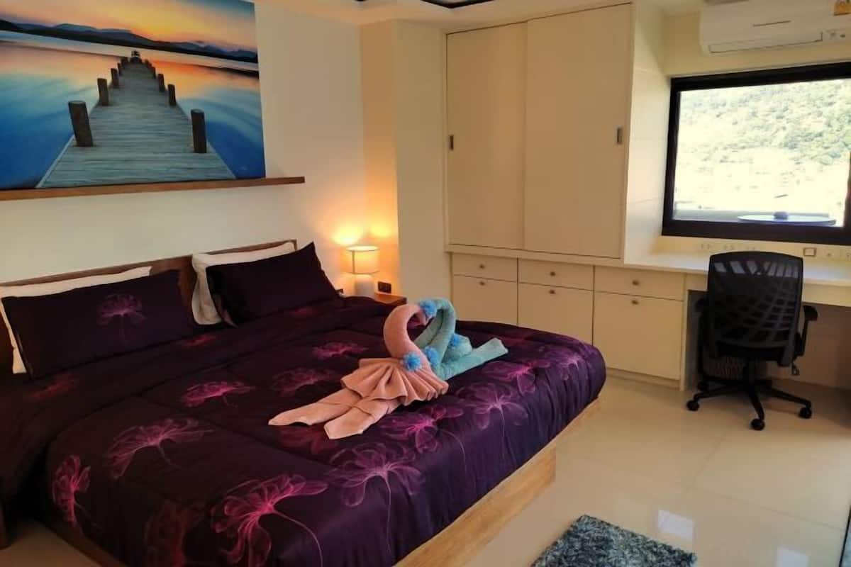 2 kamar tidur, brankas, dan Wi-Fi gratis