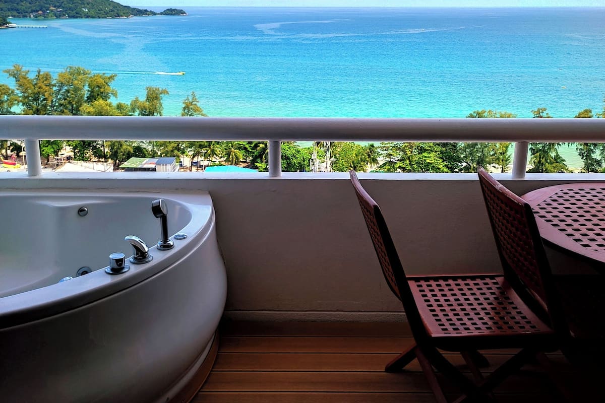 Executive Apartment, Balcony, Sea View | Balcony view