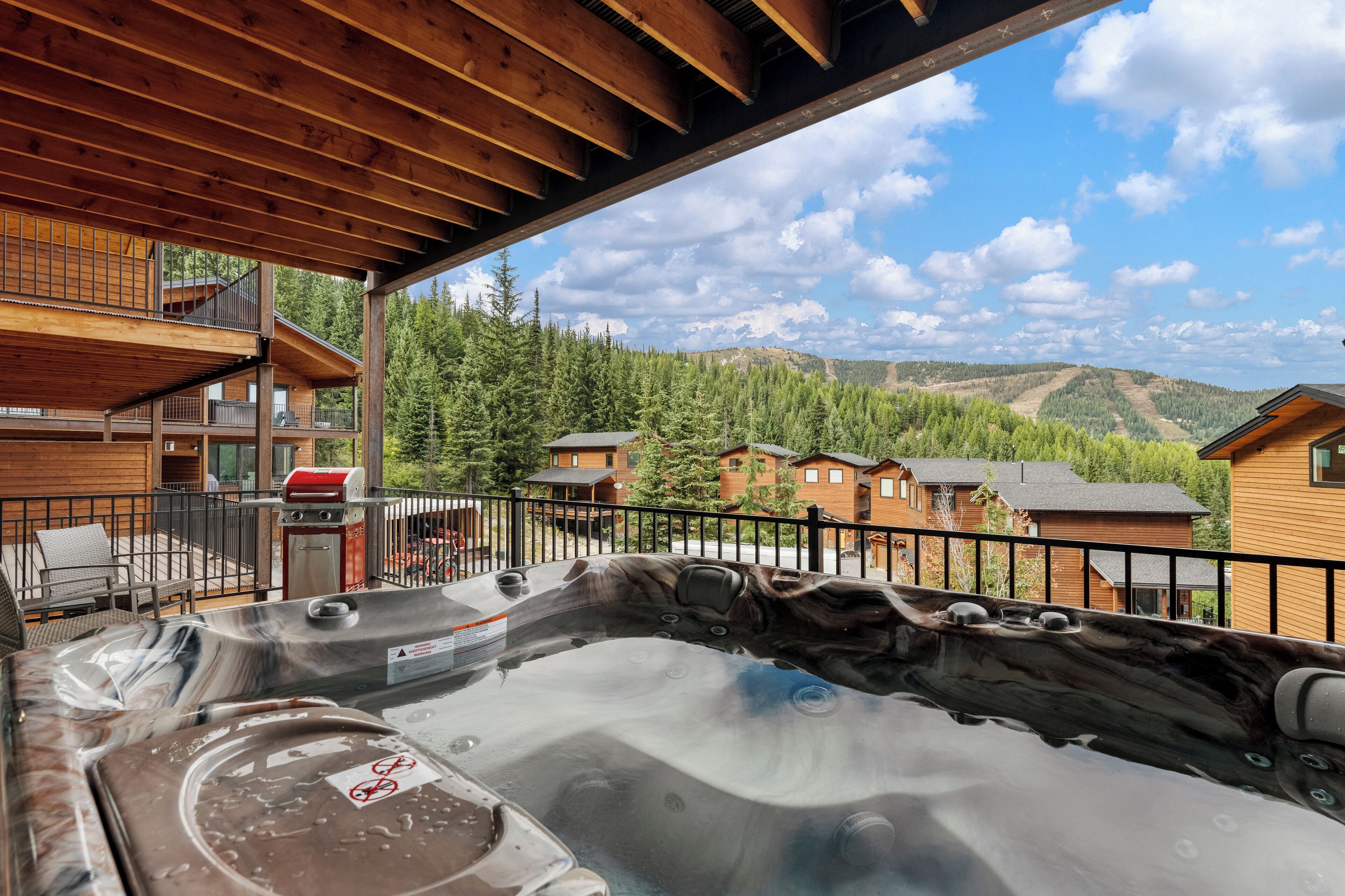 Bain à remous extérieur