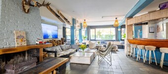 Accommodation at the water with sauna + hot tub