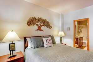 1 chambre, fer et planche Ă repasser, Wi-Fi, draps fournis