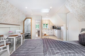 1 soverom, wi-fi (inkludert) og sengetøy