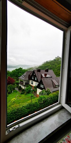 Ferienwohnung 'Reiher Mit 2 Schlafzimmern' mit Blick auf den See und Wi-Fi