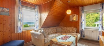 Appartement 'Wohnung Reiher Mit 2 Schlafzimmern' met uitzicht op het meer en Wi-Fi