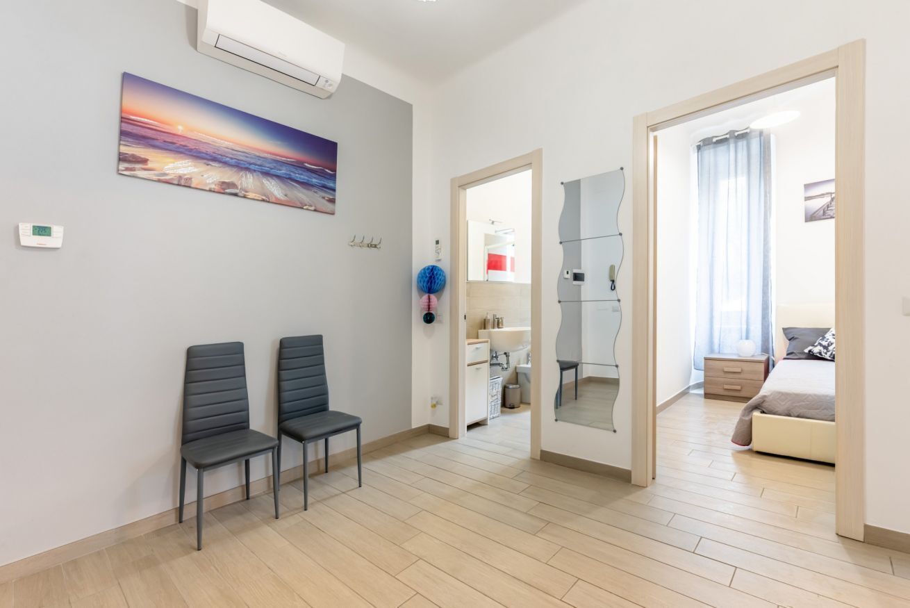 2 chambres, fer et planche à repasser, Wi-Fi, draps fournis