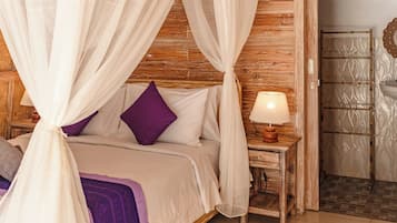 Cabaña Deluxe, vista a la alberca | 1 habitación y wifi gratis