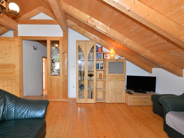 House | Living area - Ferienhaus aus Holz in der Nahe des Skigebiets (Bayerisch Eisenstein)