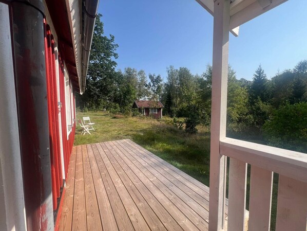 Hus | Utsikt fra overnattingsstedet