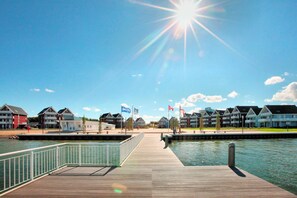 Hus | Udsigt fra overnatningsstedet