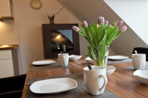 Dining - Holiday apartment Auszeit (Norddeich)