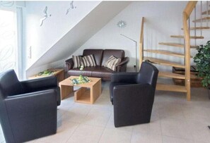 Smart TV, DVD player - Holiday apartment Strandlilie (Norddeich)