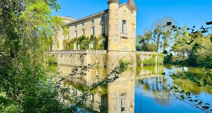 Historic chateau with private pool, ideal for groups & unique stays