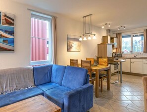 Living room - Appartement im Ferienpark in Rechlin (Rechlin)