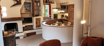 Nice apartment for 6 guests with WIFI, TV, balcony, panoramic view and parking