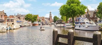 Docklodge in Friesland with Private Mooring