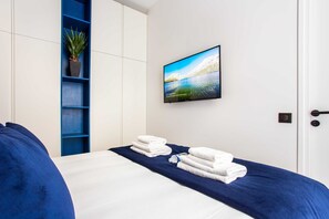 2 Schlafzimmer, Schreibtisch, kostenloses WLAN, Bettwäsche