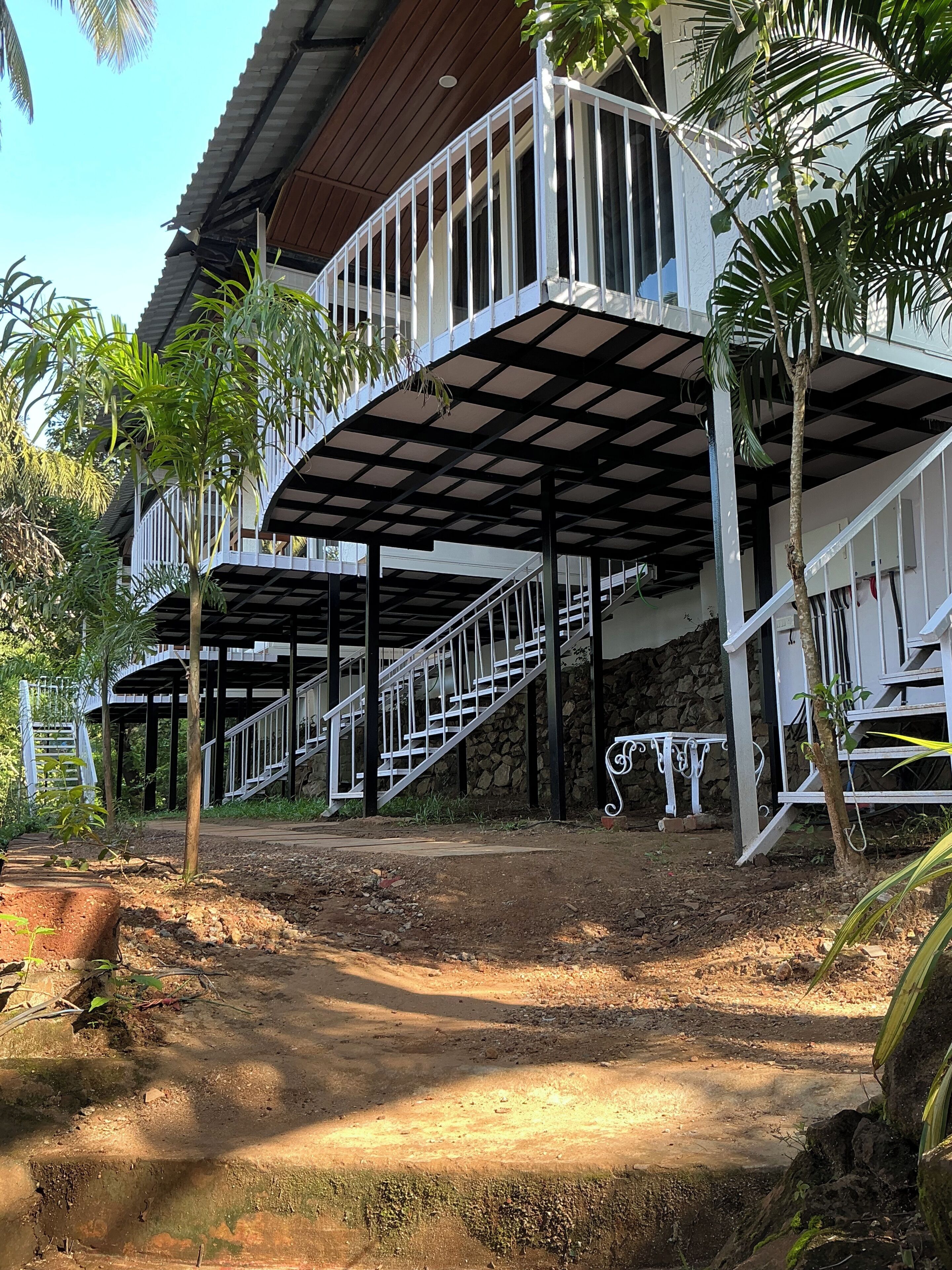 Façade de l’hébergement