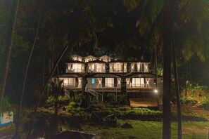 Fassade der Unterkunft