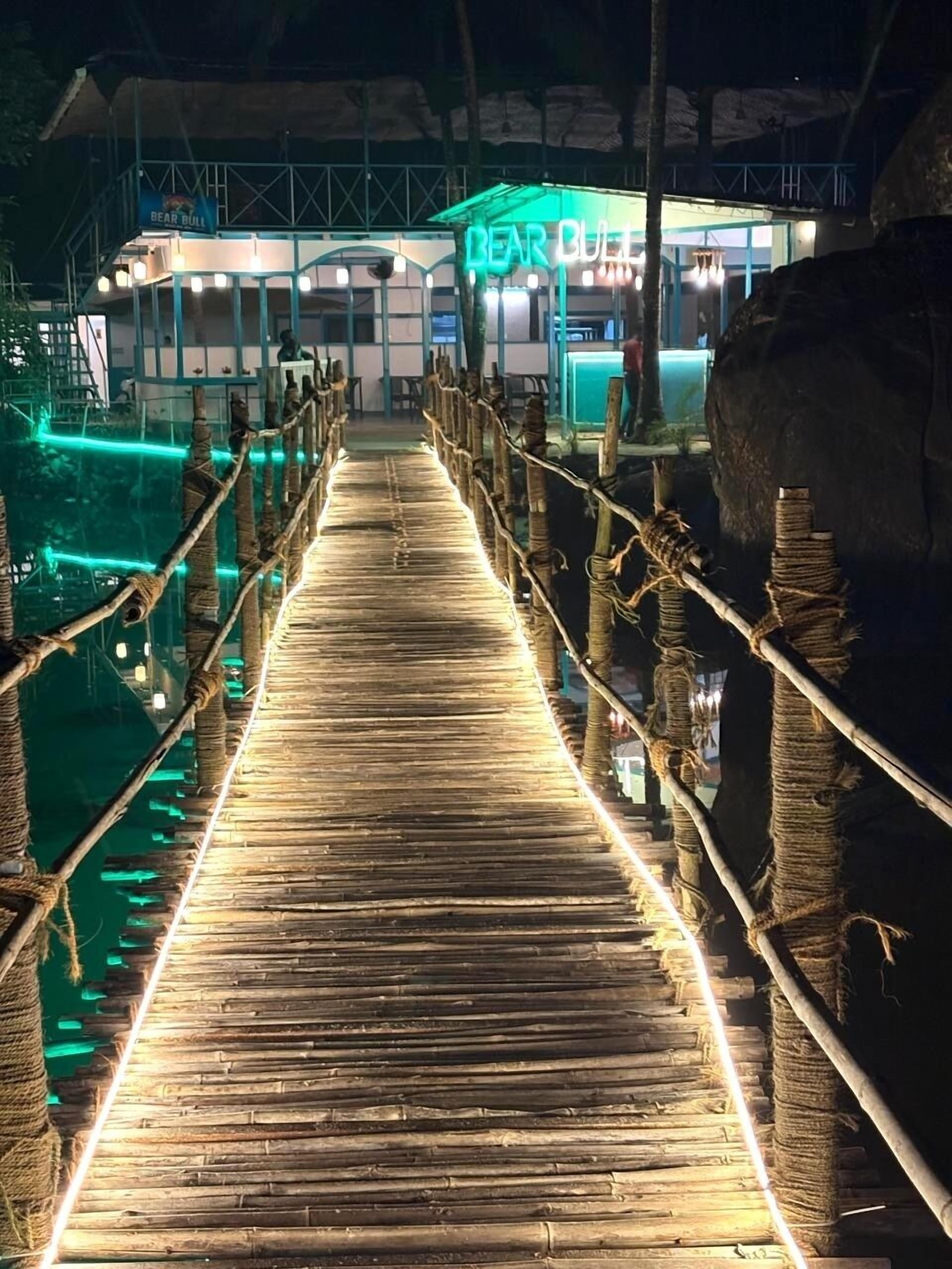 Blick von der Unterkunft