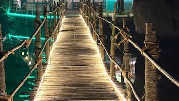 Blick von der Unterkunft