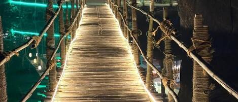 Blick von der Unterkunft