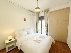 2 habitaciones y ropa de cama de alta calidad 