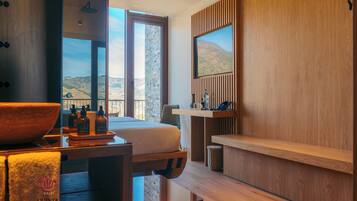 1 habitación y ropa de cama de alta calidad