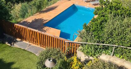 Montseny Natural Park Forest Studio with spectacular valley and coastal views