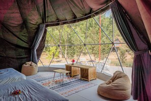 Family Tent, Balcony, Garden View | Free WiFi, bed sheets - Bai Tu Long Mountain Resort (Van Don)