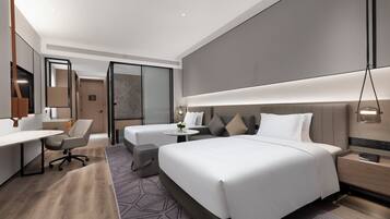 Premium bedding, minibar, in-room safe, blackout drapes