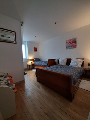 2 bedrooms, iron/ironing board, bed sheets - CHARLES AU PREMIER (Le Mêle-sur-Sarthe)