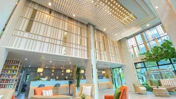 Sala de estar en el lobby
